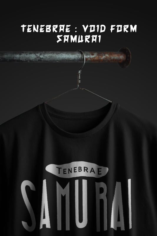 Tebebrae : Void Form | Samurai | Oversized Tshirt