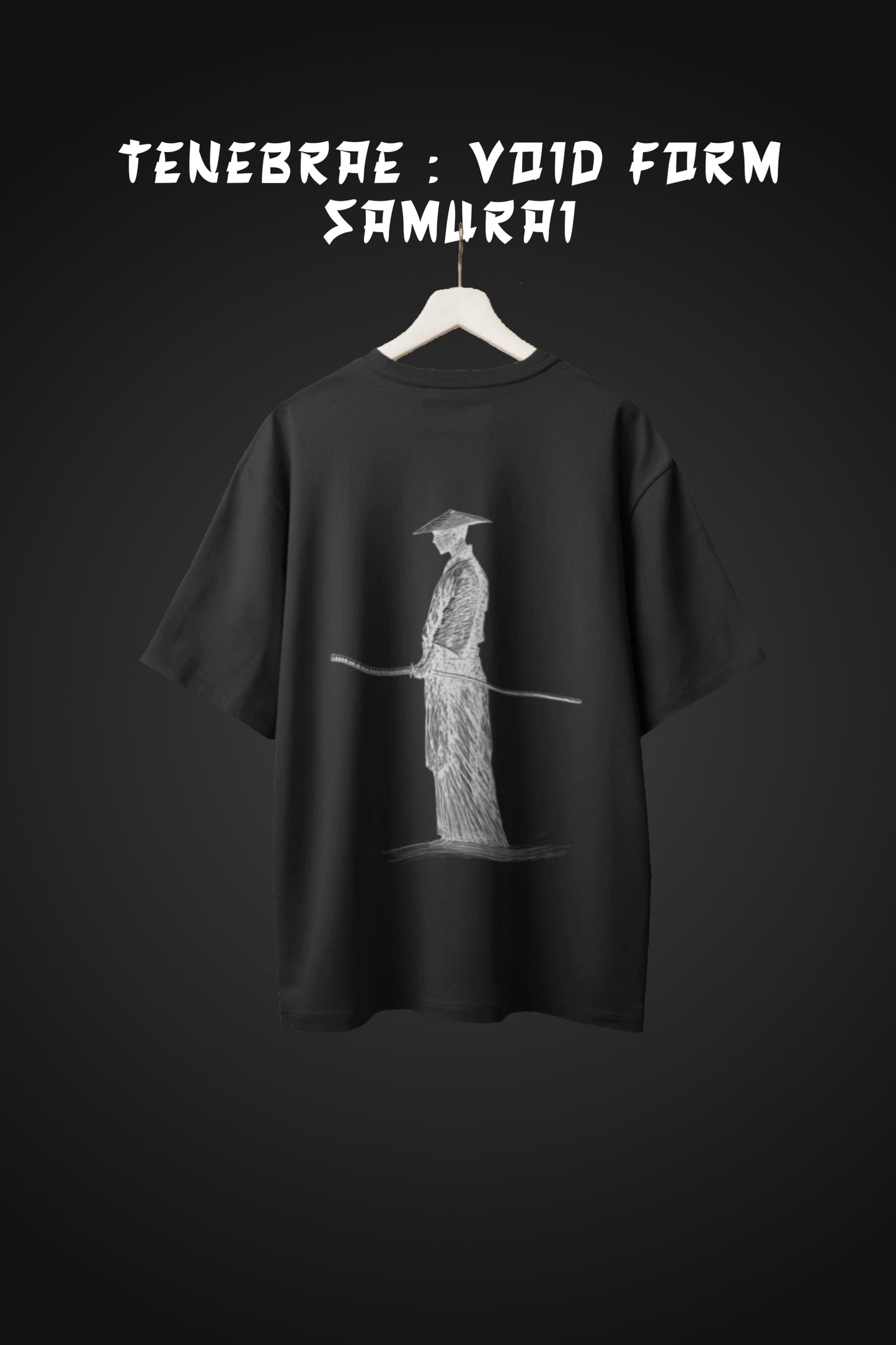 Tebebrae : Void Form | Samurai | Oversized Tshirt